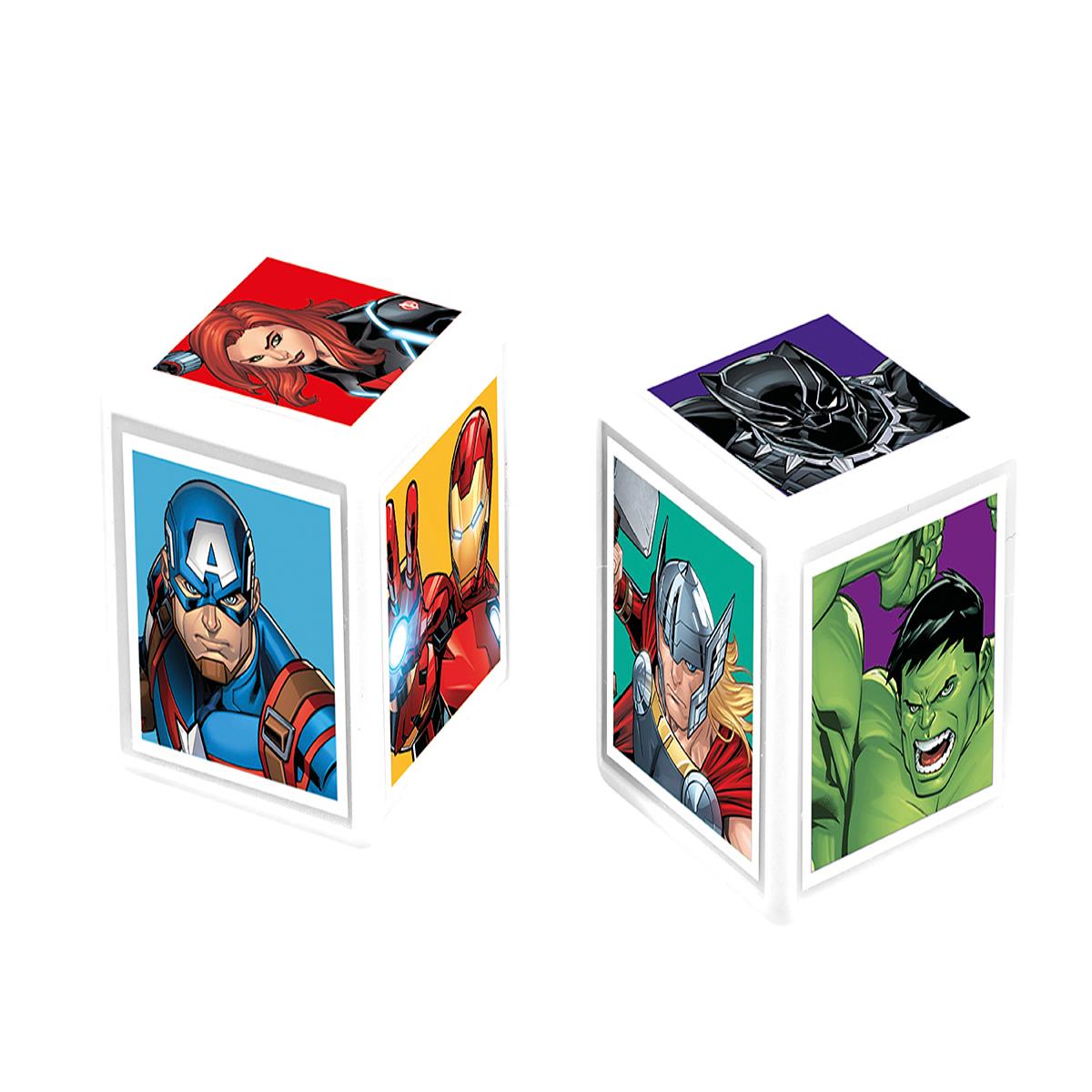 Marvel Top Trumps Match - The Crazy Cube Game - Trò Chơi Xếp Hình Khối Siêu Anh Hùng Marvel - Winning Moves - Hình ảnh bổ sung 4