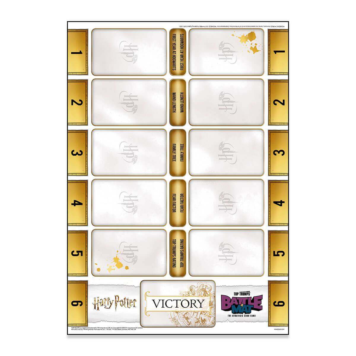Harry Potter Top Trumps Battle Mat Card Game - Trò chơi thẻ bài chiến thuật đối kháng - Winning Moves - Hình ảnh bổ sung 6