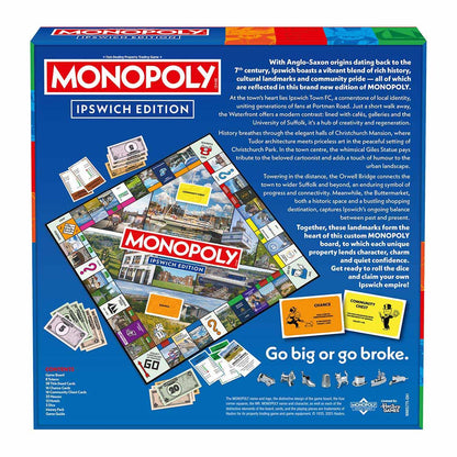 Ipswich Monopoly Board Game - Trò chơi bàn cờ tỷ phú phiên bản đặc biệt - Winning Moves - Hình ảnh bổ sung 5