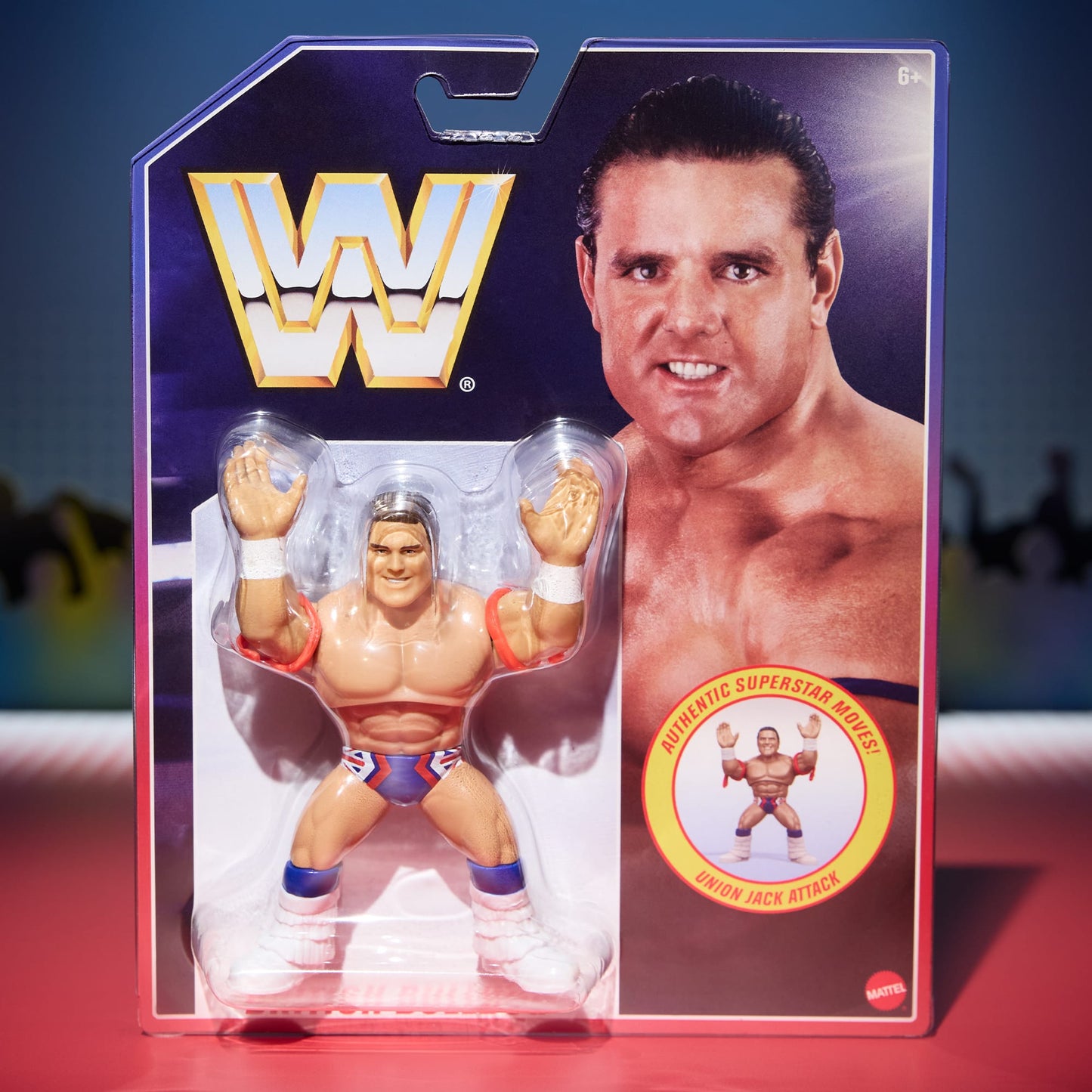 WWE Retro Action Figure 4-Pack Bundle - Bộ 4 Mô Hình Đô Vật Mỹ Retro - Mattel Creations