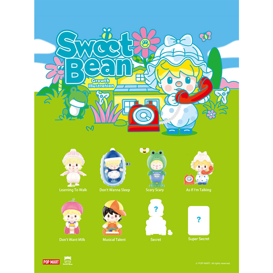 Sweet Bean Growth Illustration - Mô hình Blind Box - POP MART