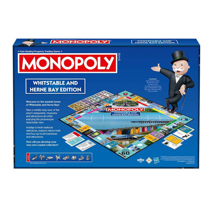 Whitstable and Herne Bay Monopoly Board Game - Trò Chơi Cờ Tỷ Phú Phiên Bản Bờ Biển Kent - Winning Moves - Hình ảnh bổ sung 4