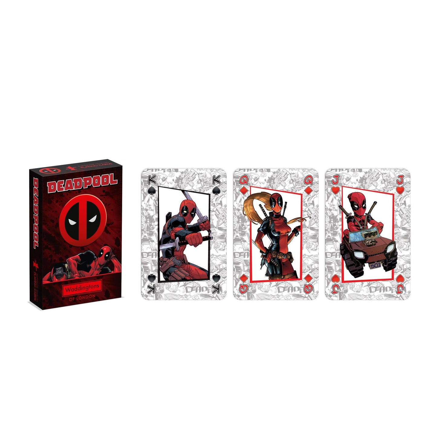 Deadpool Waddingtons Number 1 Playing Cards - Bộ Bài Tây Marvel Chính Hãng Waddingtons - Hình ảnh bổ sung 5