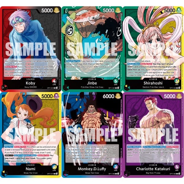 Bài One Piece Card Game Booster Pack OP-11 A Fist of Divine Speed Tiếng Anh