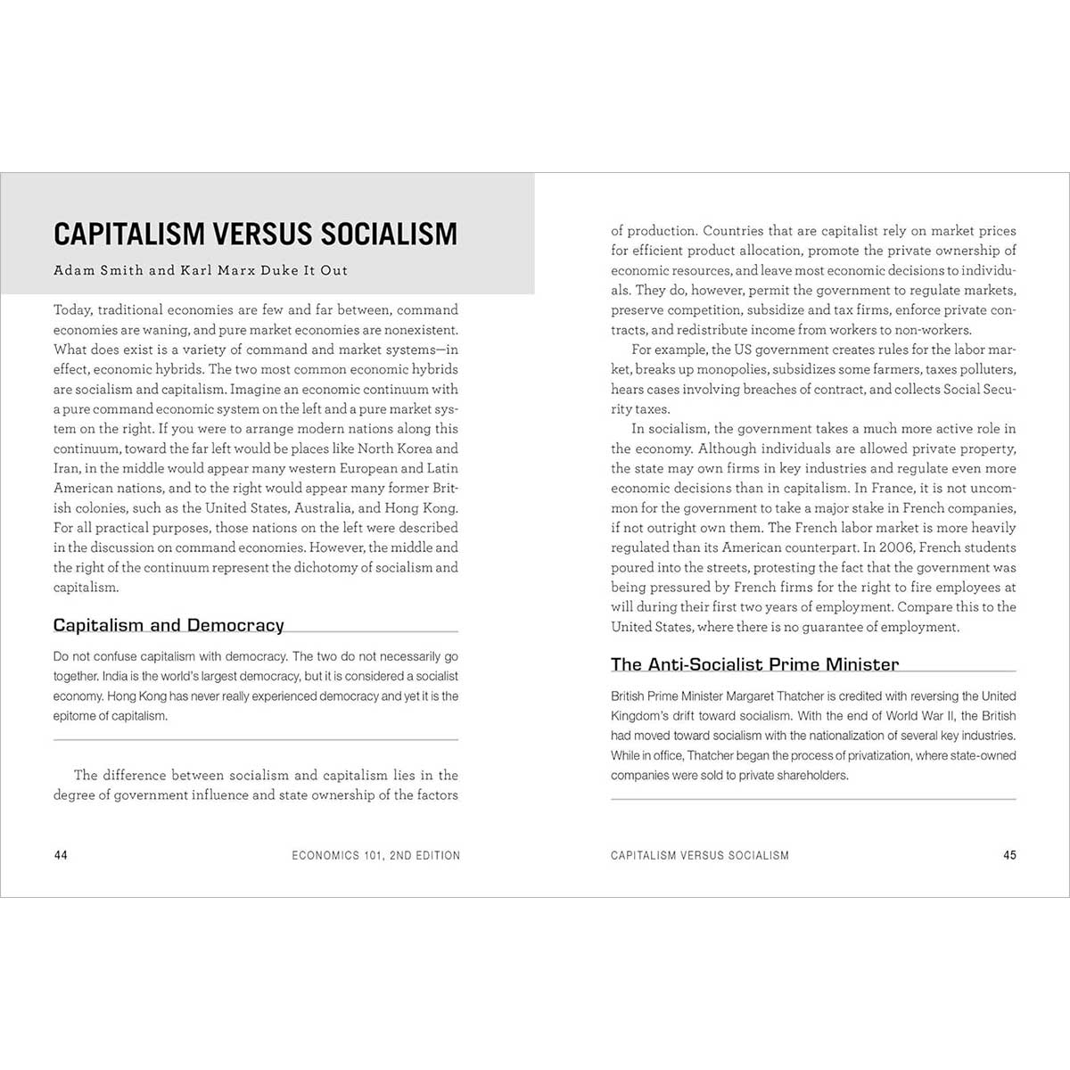 Economics 101, 2nd Edition: From Consumer Behavior to Competitive Markets