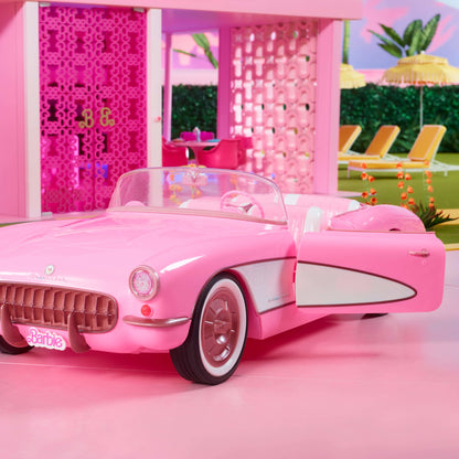 Barbie The Movie Pink Corvette Convertible - Xe Mui Trần Sưu Tầm Mattel - Hình ảnh bổ sung 8