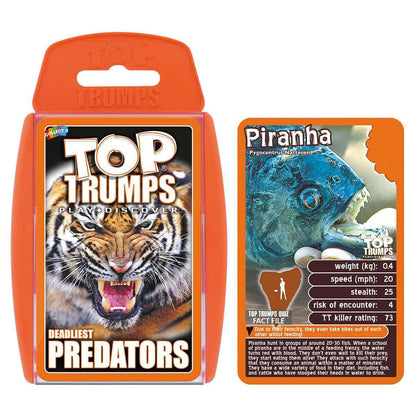 Deadliest Predators Top Trumps 3 Pack Card Game Bundle - Bộ 3 Trò Chơi Thẻ Bài Động Vật Săn Mồi - Winning Moves - Hình ảnh bổ sung 4