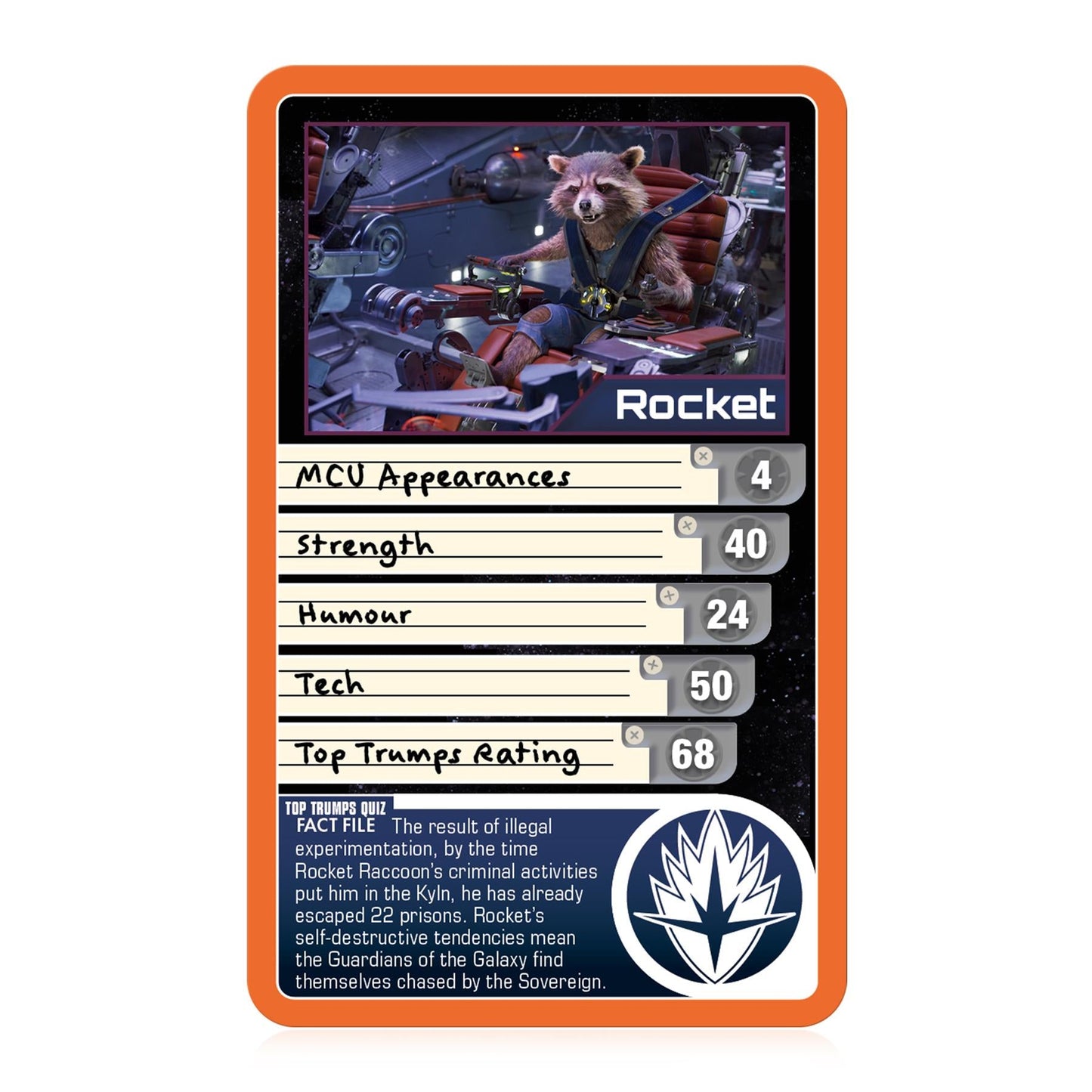 Guardians of the Galaxy Top Trumps Card Game - Trò Chơi Thẻ Bài Marvel - Winning Moves - Góc nhìn khác 3