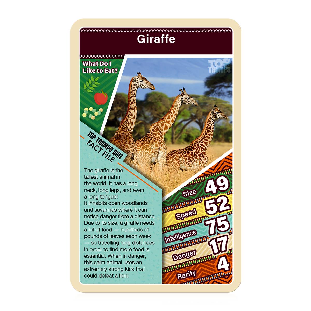 African Wildlife Top Trumps Card Game - Trò chơi thẻ bài khám phá động vật Châu Phi - Top Trumps - Hình ảnh bổ sung 4