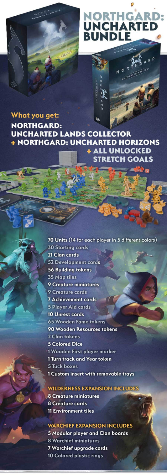 Northgard: Uncharted Collectors Edition Bundle (Kickstarter Pre-Order Special)