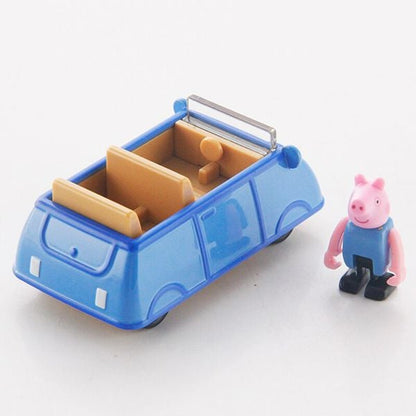 Đồ chơi mô hình xe Tomica Peppa Pig x Family Car Blue ASIA Exclusive