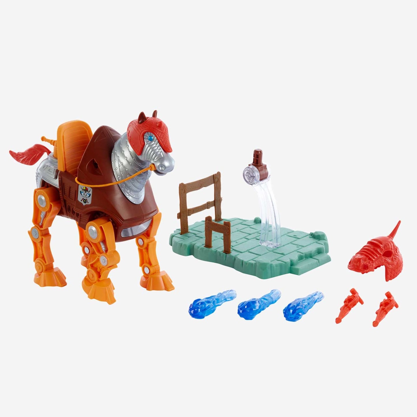 Masters of the Universe Origins Stridor Action Figure - Mô Hình Ngựa Robot Chiến Đấu Mattel - Hình ảnh bổ sung 5