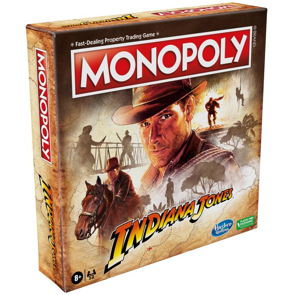 Bộ Cờ Tỷ Phú Monopoly Indiana Jones - Board Game Phiêu Lưu Khảo Cổ (F4112)
