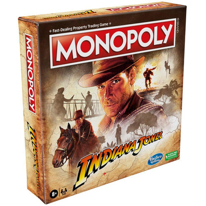 Bộ Cờ Tỷ Phú Monopoly Indiana Jones - Board Game Phiêu Lưu Khảo Cổ (F4112)