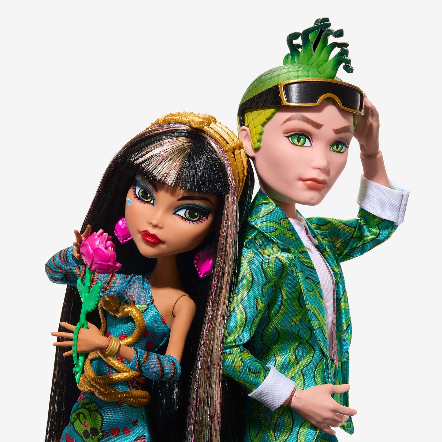 Monster High Cleo and Deuce Howliday Love Edition 2 Pack - Bộ 2 Búp Bê Sưu Tầm Phiên Bản Lễ Tình Nhân Mattel - Hình ảnh bổ sung 5