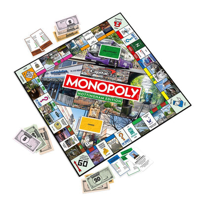 Nottingham Monopoly Board Game - Trò chơi Cờ tỷ phú phiên bản Nottingham - Winning Moves - Hình ảnh chi tiết 2