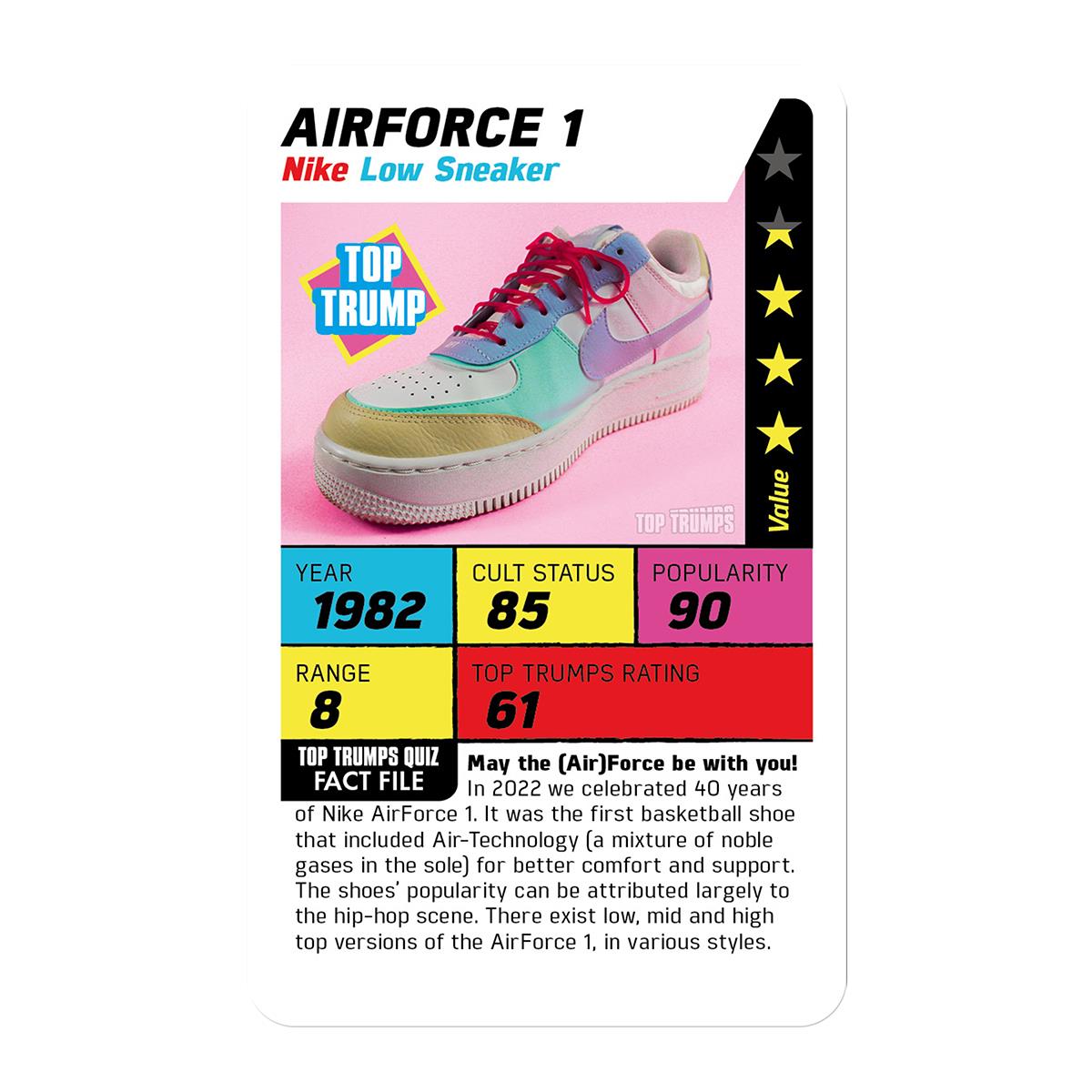 Top Trumps Gen Z - Guide to Trainers Card Game - Trò Chơi Thẻ Bài Sneaker Sưu Tầm Winning Moves - Hình ảnh chi tiết 2