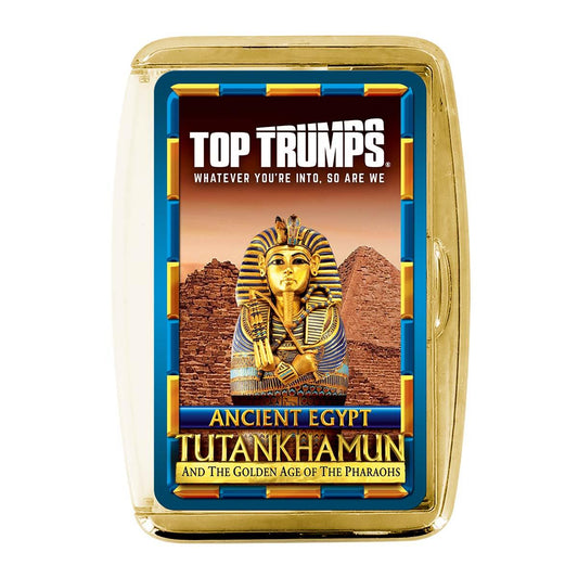 Ancient Egypt 'Tutankhamun and the Golden Age of the Pharaohs' Top Trumps Limited Edition Card Game - Board Game Thẻ Bài Ai Cập Cổ Đại - Winning Moves - Hình ảnh sản phẩm
