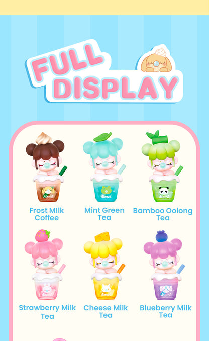 Rolife BabyNanci Surprise Figure Dolls - Milk Tea Series NDXX - Mô hình Blind Box trà sữa (Phát sáng) - Rolife