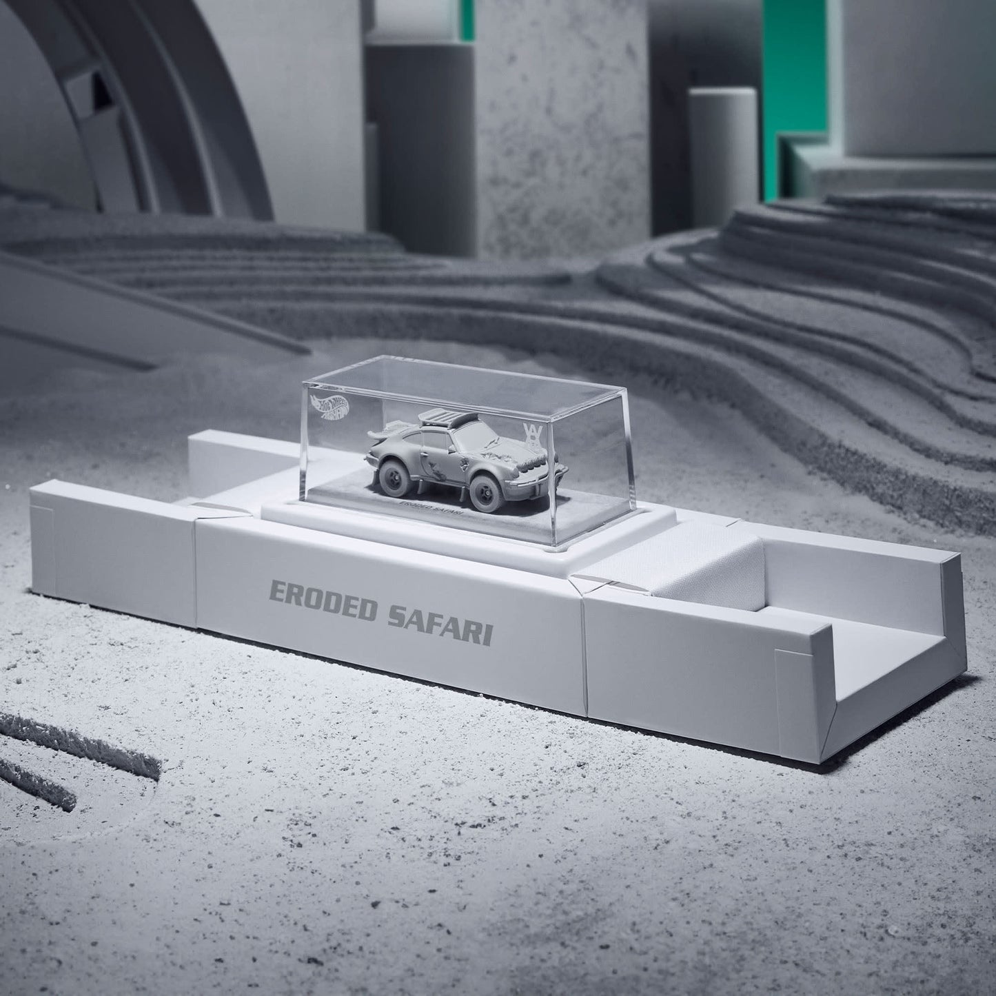 Hot Wheels x Daniel Arsham Eroded Porsche Safari - Mô Hình Xe 1:64 Giới Hạn Mattel Creations Mattel - ảnh 6 - Xe mô hình sưu 