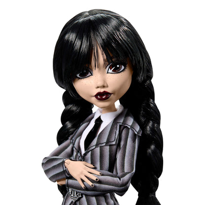 Monster High Wednesday Addams Doll - Búp bê Sưu tầm Nevermore Academy - Mattel - Góc nhìn khác 3
