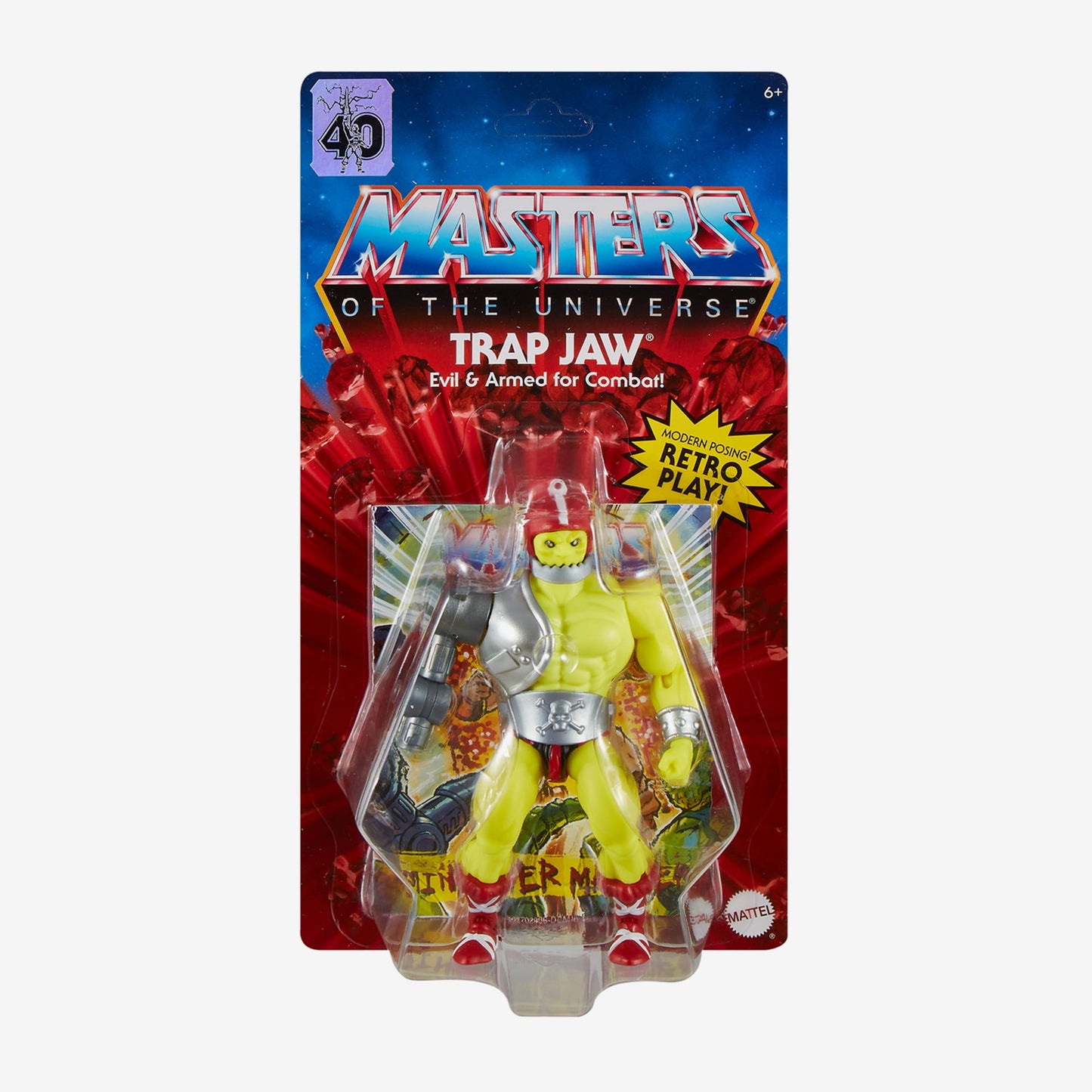 Masters of the Universe® Origins Trap Jaw™ Action Figure - Mô hình nhân vật Mattel HDT03 - Hình ảnh chi tiết 2