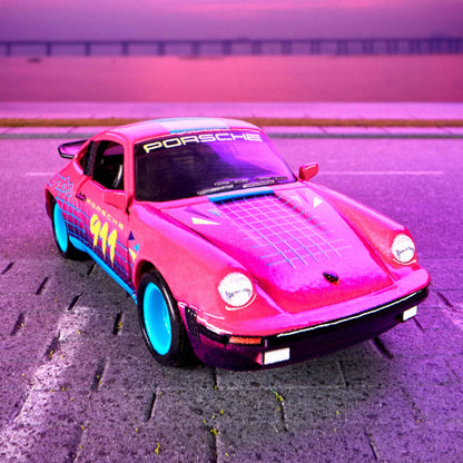 Matchbox ’80 Porsche 911 Turbo - Xe Mô Hình Kim Loại Cao Cấp Tỉ Lệ 1:64 Matchbox