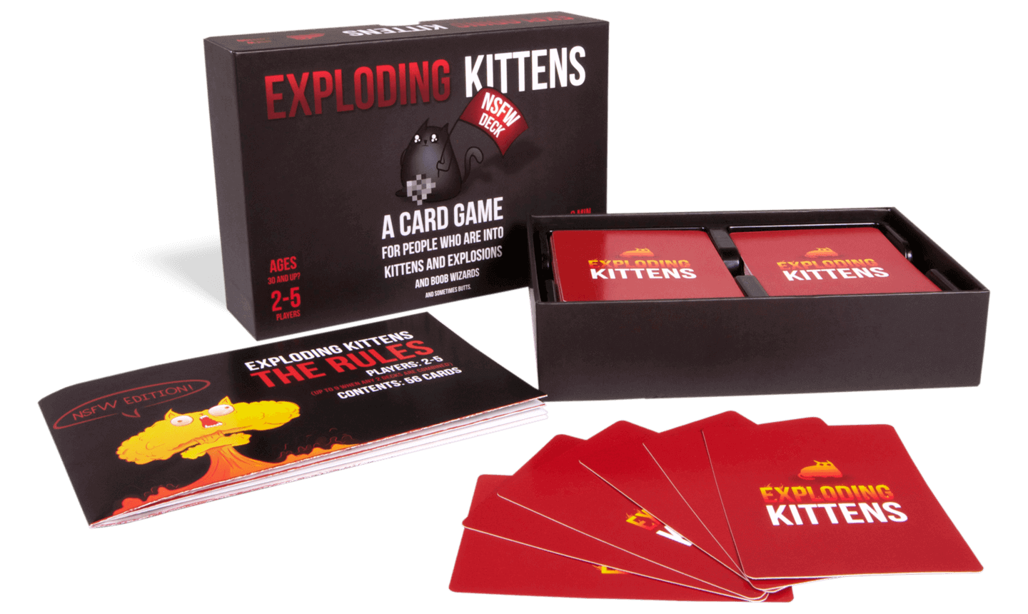 NSFW Bundle - English Version - Bộ Board Game Tiệc Tùng Người Lớn - Exploding Kittens