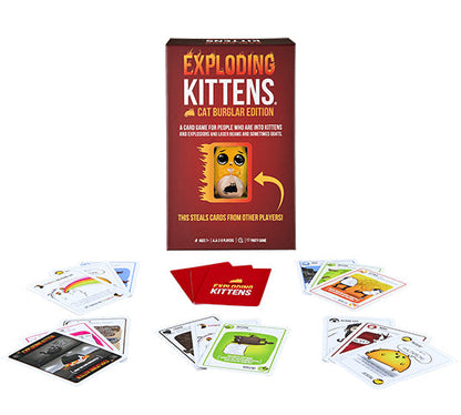 Exploding Kittens: Cat Burglar Edition - Board Game Thẻ Bài Tiệc Tùng - Exploding Kittens