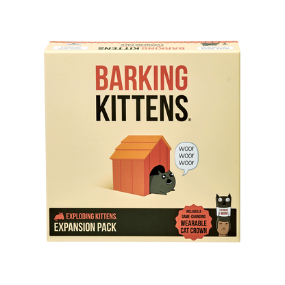 Exploding Kittens Barking Kittens - Bản Mở Rộng Board Game Thẻ Bài - Exploding Kittens - Hình ảnh sản phẩm