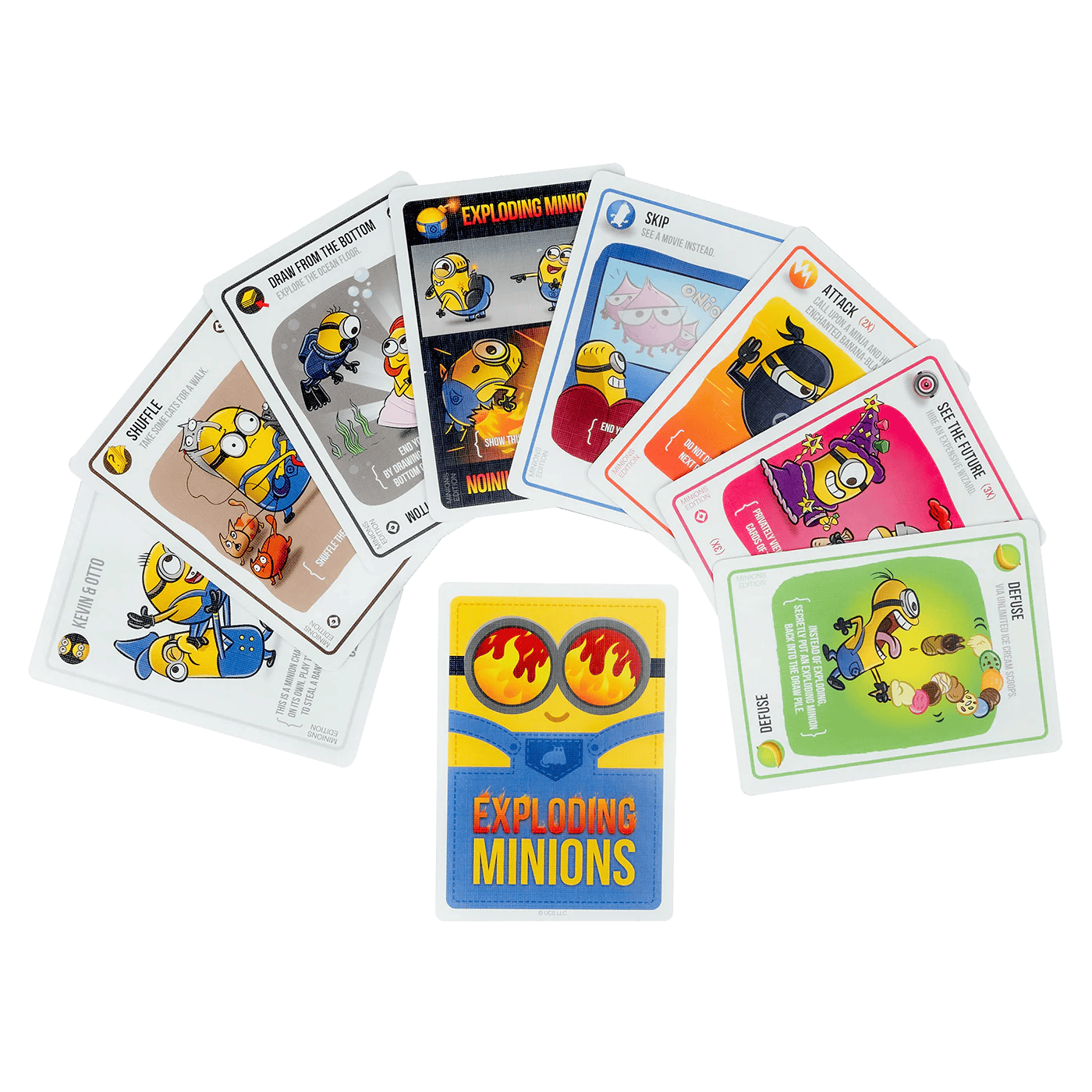 Exploding Minions - Board Game Thẻ Bài Mèo Nổ Vui Nhộn - Exploding Kittens Chính Hãng - Hình ảnh bổ sung 4