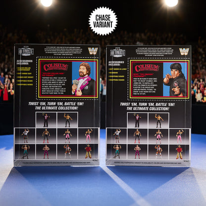 WWE Ultimate Edition Coliseum Collection “Million Dollar Man” Ted DiBiase and Ricky “The Dragon” Steamboat 2-Pack Bộ 2 Mô Hình Đô Vật Mattel
