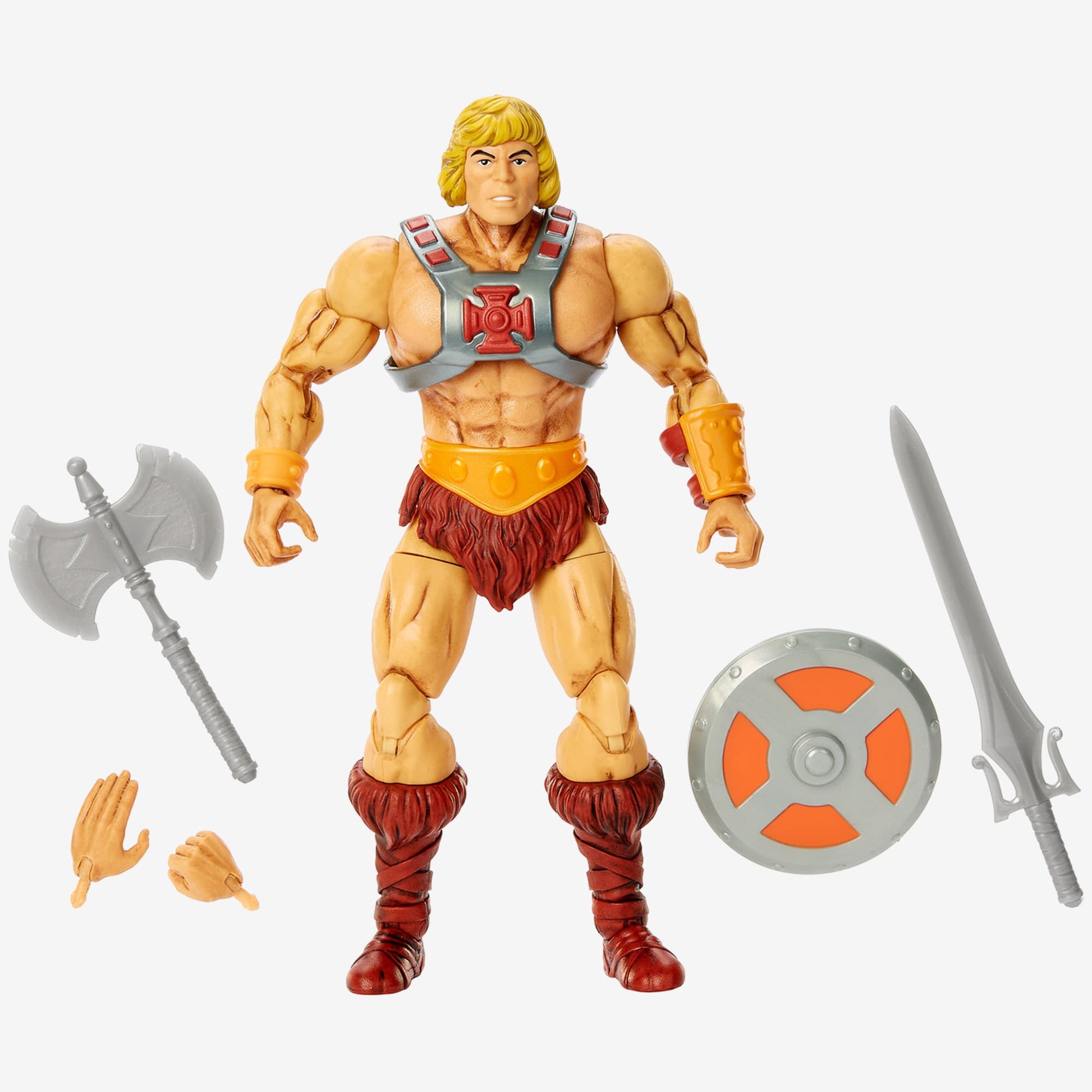 Masters of the Universe Masterverse He-Man 40th Anniversary Action Figure - Mô hình Figure Mattel - Hình ảnh sản phẩm