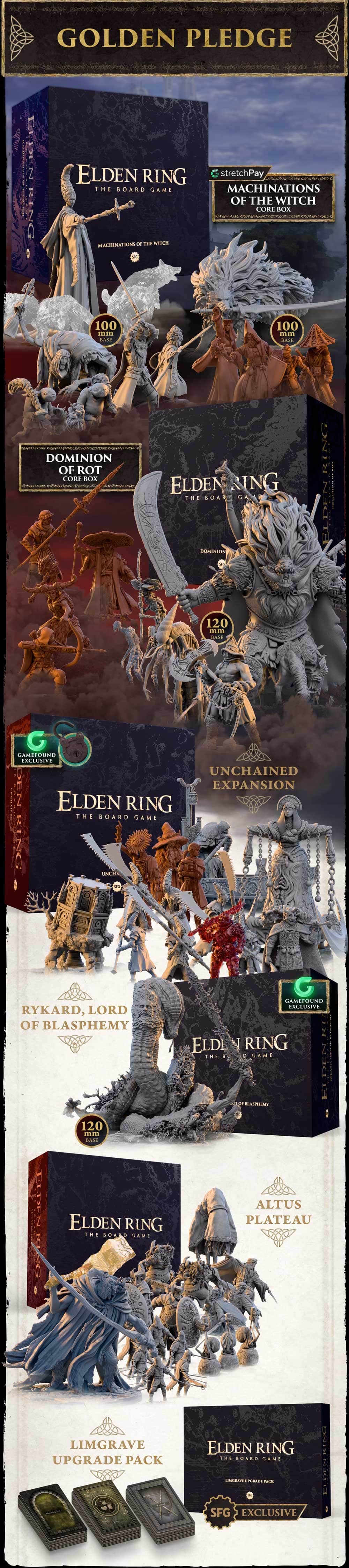 Elden Ring: Rot & Sorcery Golden Pledge (Kickstarter Pre-Order Special)