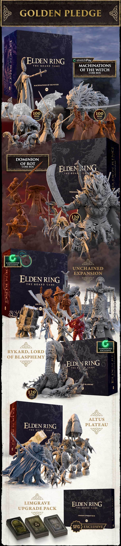 Elden Ring: Rot & Sorcery Golden Pledge (Kickstarter Pre-Order Special)