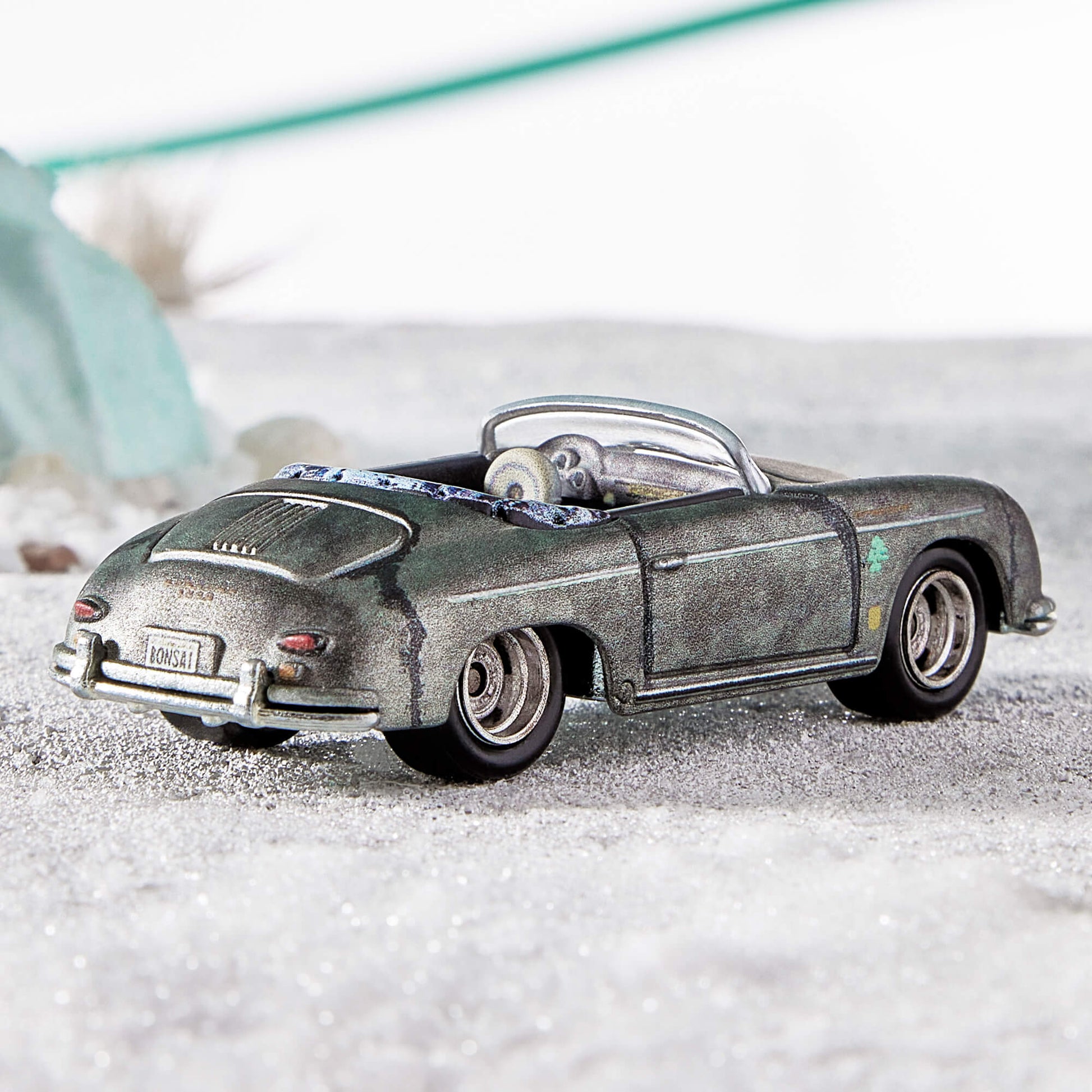 Hot Wheels x Daniel Arsham Porsche 356 “Bonsai” Speedster - Mô hình xe Diecast 1:64 Sưu tầm Cao cấp - Hình ảnh chi tiết 2