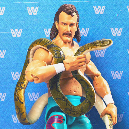 WWE Action Figure Ultimate Edition Coliseum Collection Jake “The Snake” Roberts & “Ravishing” Rick Rude 2-Pack - Bộ 2 Mô Hình Đồ Chơi Sưu Tầm Cao Cấp Mattel - Góc nhìn khác 3