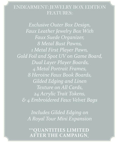 Endearment: Jewelry Box Edition (Kickstarter Pre-Order Special)