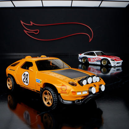 Hot Wheels Elite 64 Porsche 928 Safari - Xe Mô Hình Die-cast Cao Cấp Tỷ Lệ 1:64 - Hot Wheels Hot Wheels - ảnh 3 - Xe mô hình 