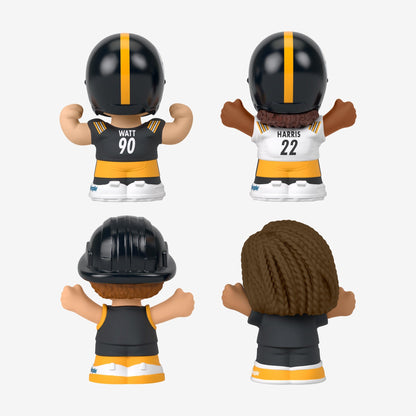 Little People Collector x NFL Pittsburgh Steelers Set - Bộ Mô Hình Sưu Tập NFL - Mattel