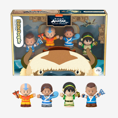 Little People Collector Avatar The Last Airbender - Bộ Mô Hình Action Figure 4 Nhân Vật Mattel Fisher-Price - Hình ảnh sản phẩm
