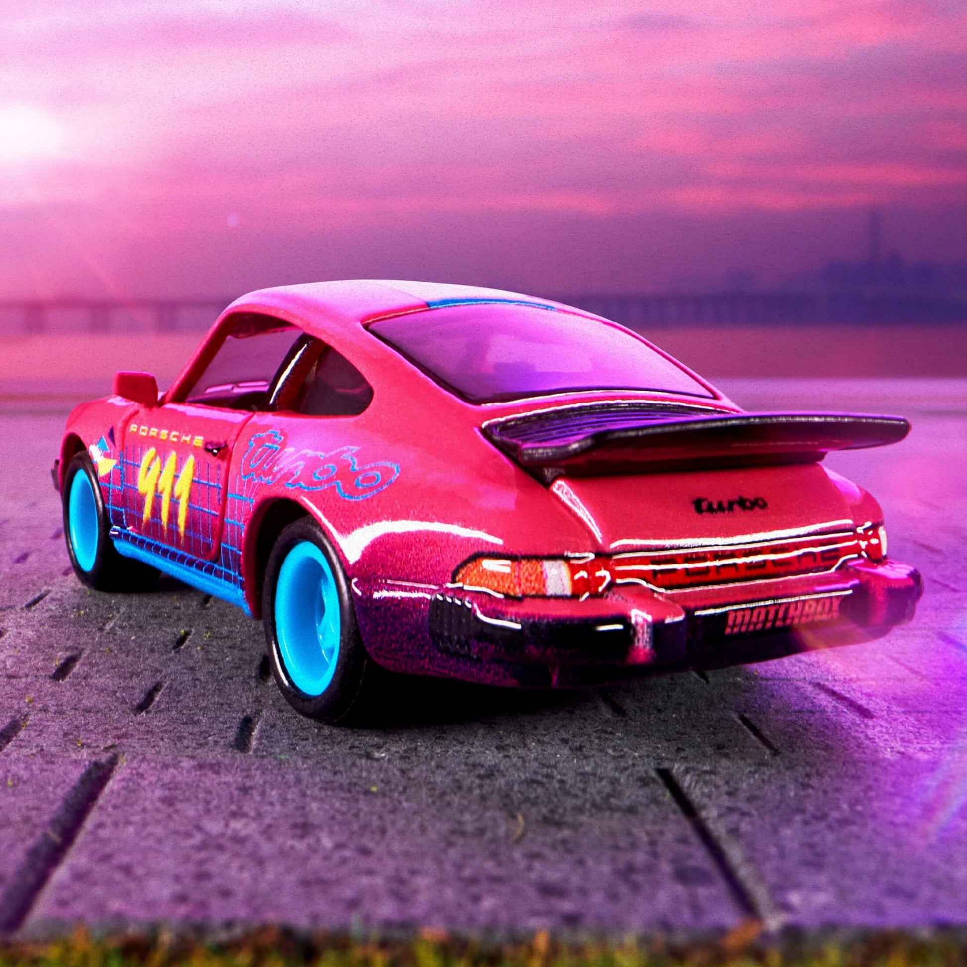 Matchbox ’80 Porsche 911 Turbo - Xe Mô Hình Kim Loại Cao Cấp Tỉ Lệ 1:64 Matchbox Matchbox - ảnh 9 - Đồ sưu tầm