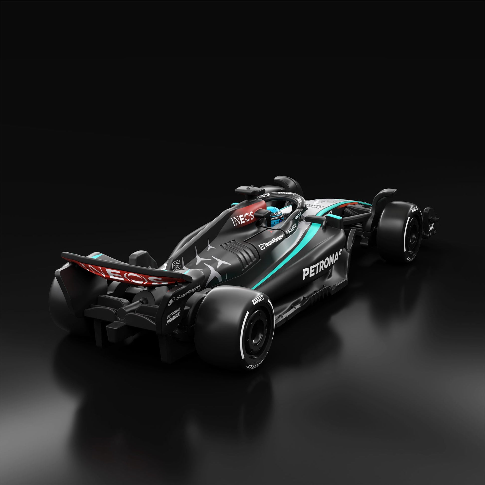 Hot Wheels F1 Series: 2024 Mercedes-AMG PETRONAS Formula One Team W15 Car #63