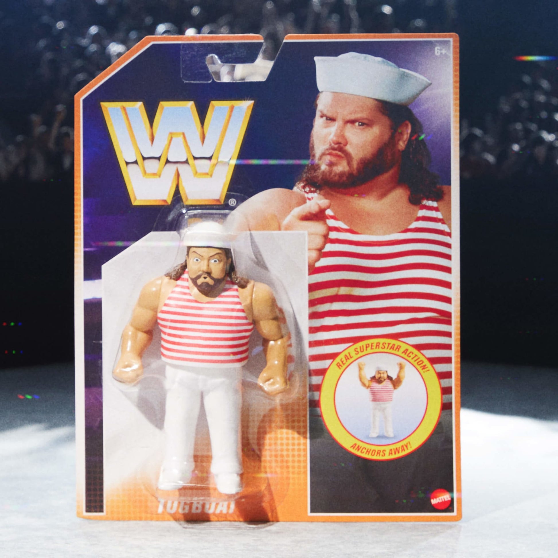 WWE Retro Action Figure 4-Pack Bundle - Bộ 4 Mô Hình Đồ Chơi Sưu Tầm - Mattel Creations WWE - ảnh 7 - Action Figures