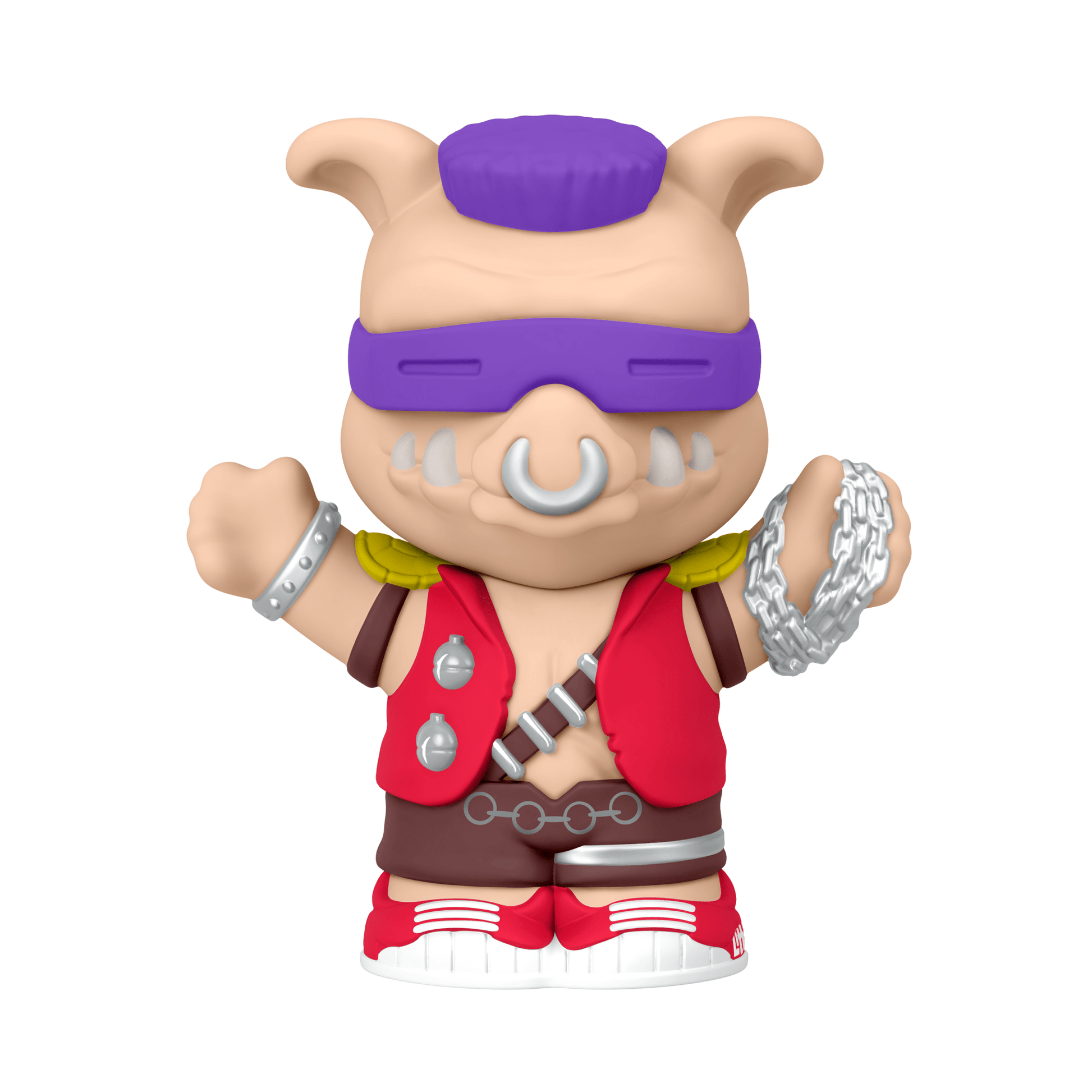 Little People Collector Teenage Mutant Ninja Turtles: Villains Special Edition Set - Bộ 4 Mô Hình Nhân Vật Phản Diện Ninja Rùa - Mattel HVG60 - Hình ảnh bổ sung 7