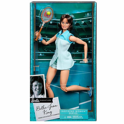 Billie Jean King Barbie Inspiring Women Series Doll - Búp bê Sưu tầm Huyền thoại Quần vợt - Mattel GHT85 Mattel - ảnh 4 - Col