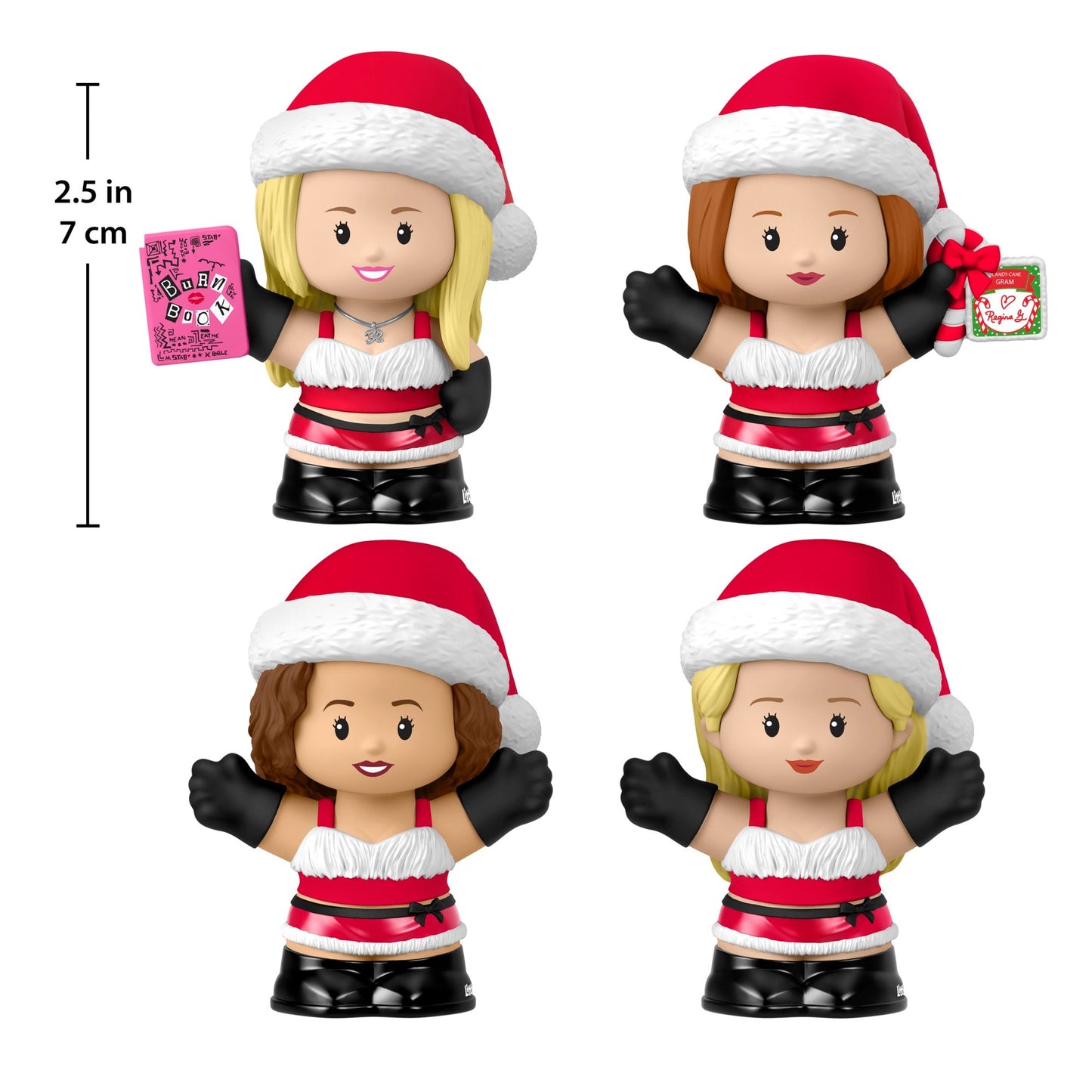 Little People Collector Mean Girls Movie Special Edition Holiday Set - Bộ Mô Hình Nhân Vật Kỷ Niệm 20 Năm - Mattel