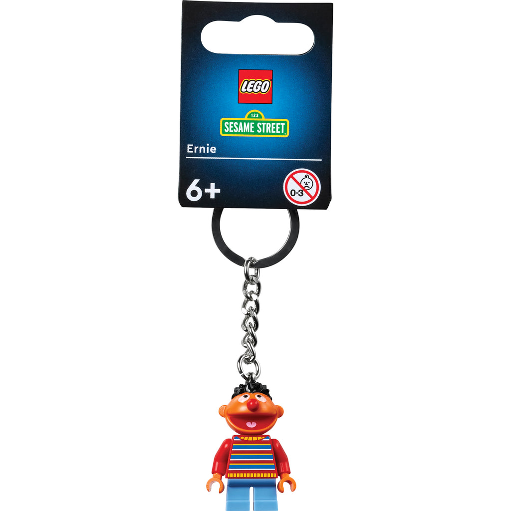 LEGO® Ideas Ernie Keyring - Móc Khóa Nhân Vật Sesame Street - LEGO 854195 - Hình ảnh sản phẩm