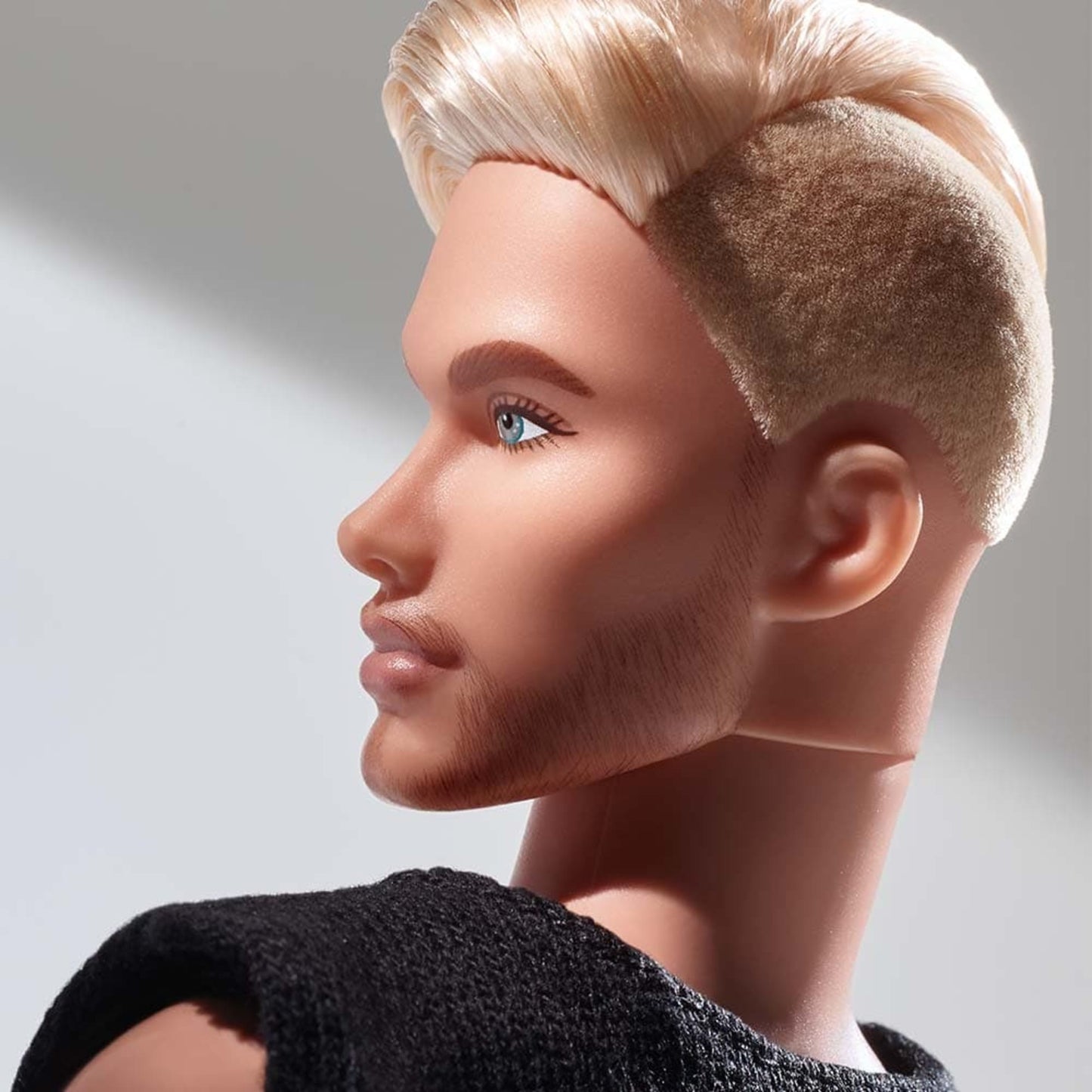 Barbie Looks Ken Doll (Blonde with Facial Hair) - Búp Bê Ken Tóc Vàng Có Râu Sưu Tầm Barbie Signature
