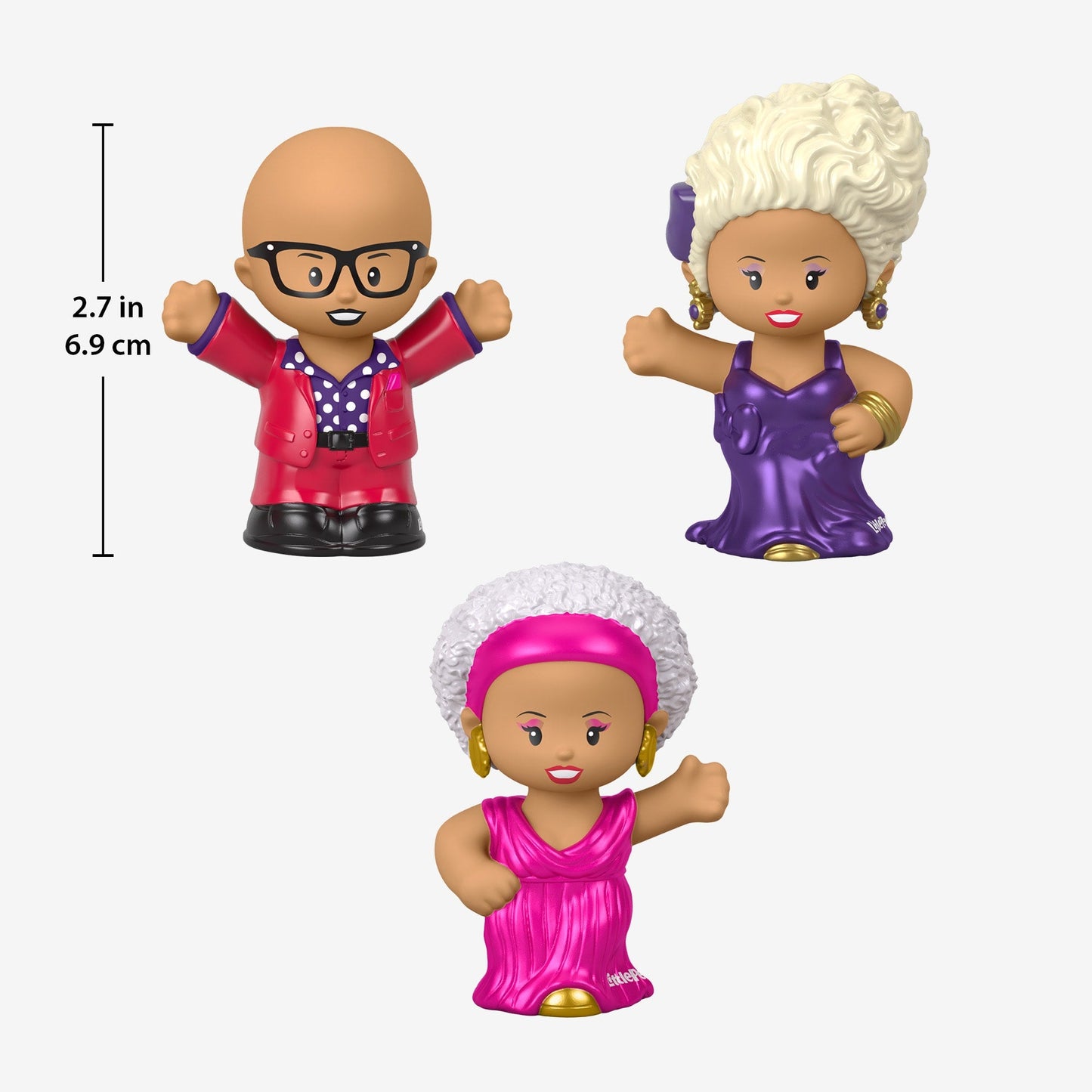 Little People Collector Rupaul Special Edition Figure Set - Bộ Mô Hình Sưu Tầm RuPaul - Fisher-Price - Hình ảnh bổ sung 6